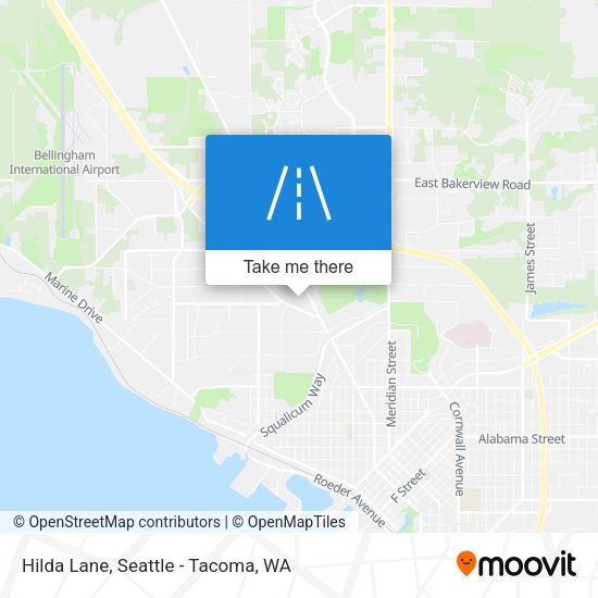 Mapa de Hilda Lane
