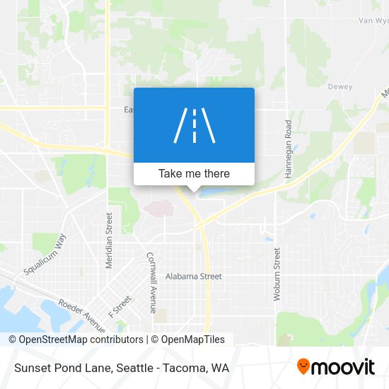 Mapa de Sunset Pond Lane
