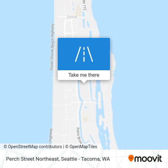 Mapa de Perch Street Northeast