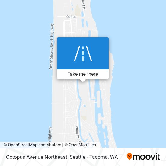 Octopus Avenue Northeast map
