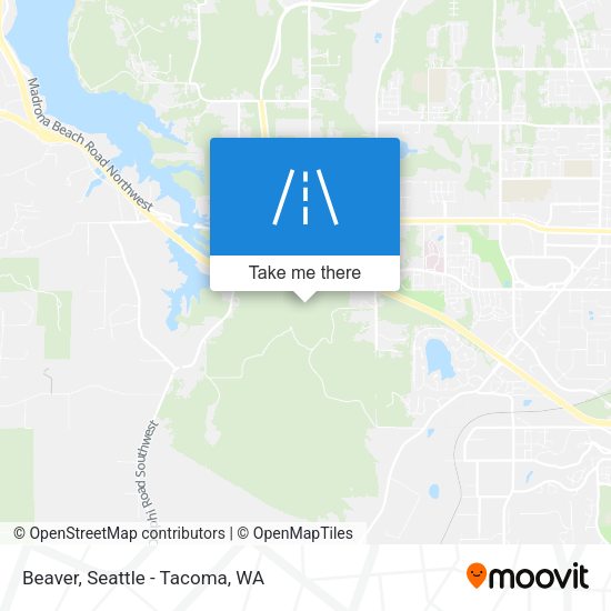 Beaver map