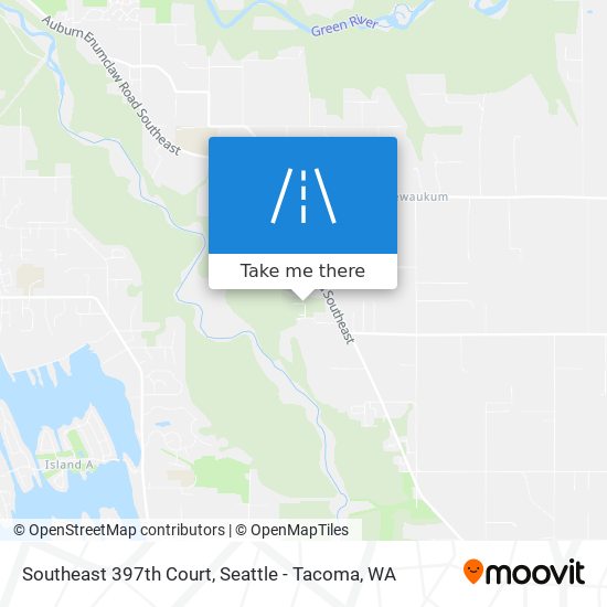 Southeast 397th Court map