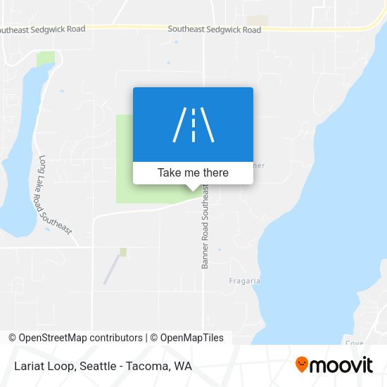 Lariat Loop map