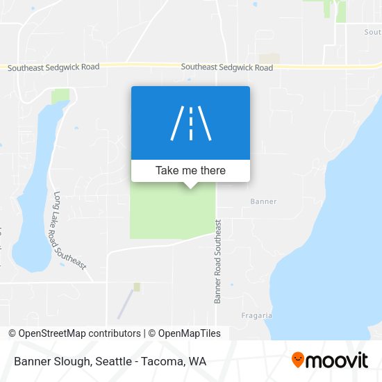 Mapa de Banner Slough