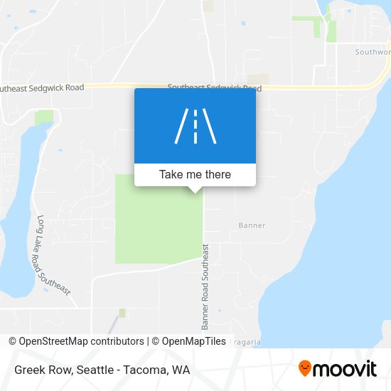 Greek Row map