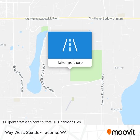 Way West map