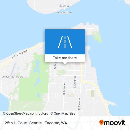 25th H Court map
