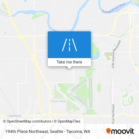 Mapa de 194th Place Northeast