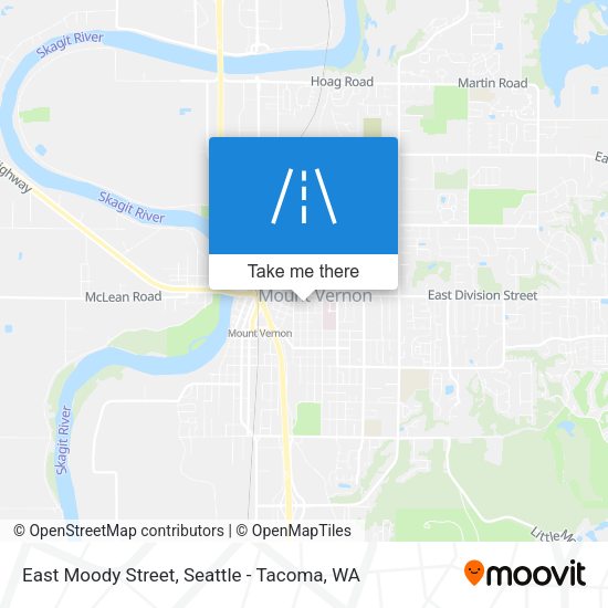Mapa de East Moody Street