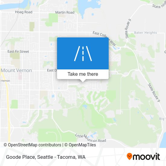 Mapa de Goode Place