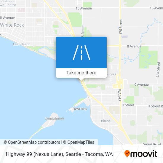 Highway 99 (Nexus Lane) map