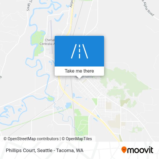Mapa de Phillips Court