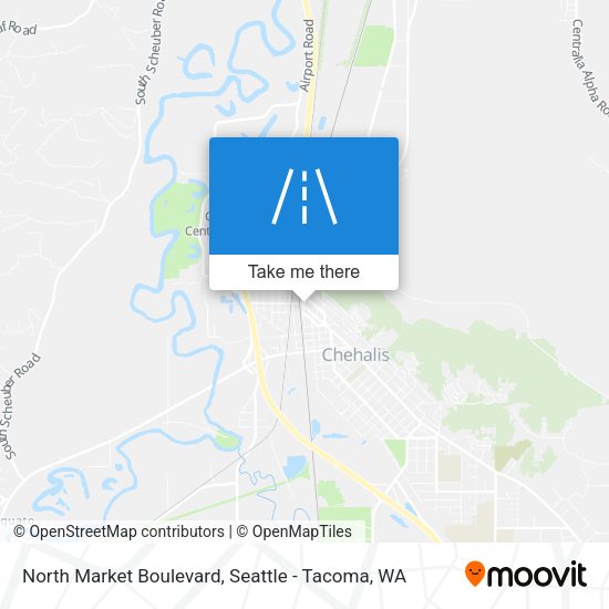 Mapa de North Market Boulevard