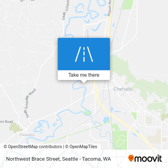 Northwest Brace Street map