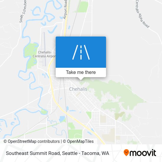 Mapa de Southeast Summit Road
