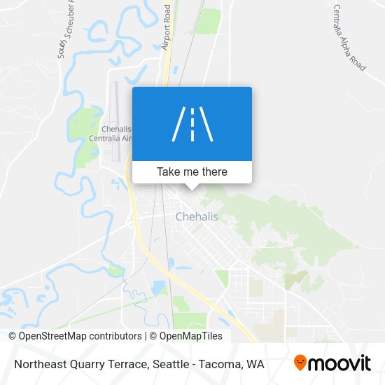Northeast Quarry Terrace map