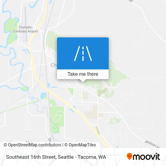 Mapa de Southeast 16th Street