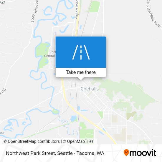 Northwest Park Street map
