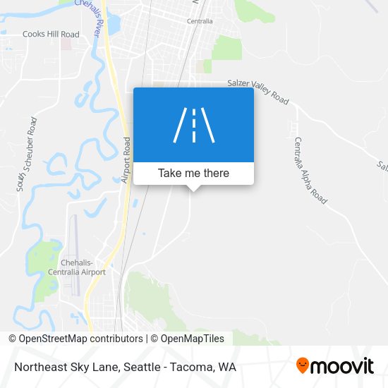 Mapa de Northeast Sky Lane
