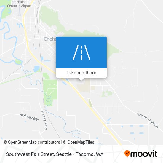 Southwest Fair Street map