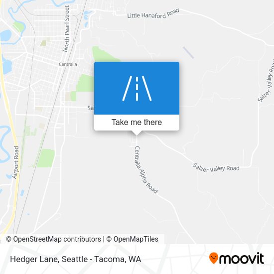 Hedger Lane map