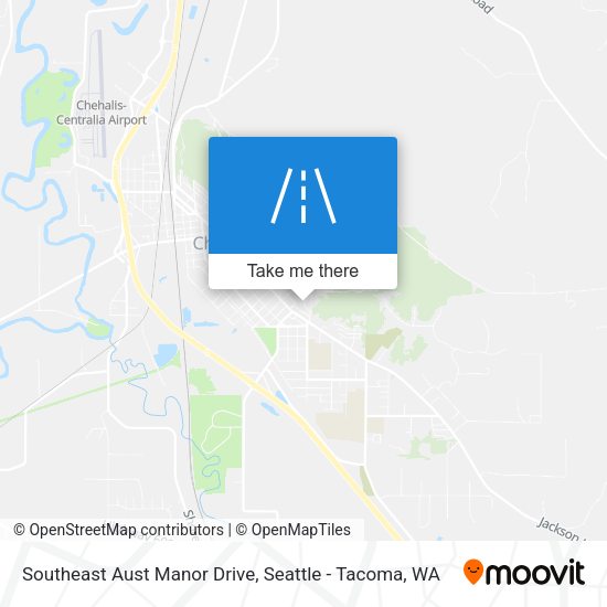 Southeast Aust Manor Drive map