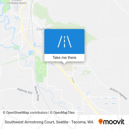 Southwest Armstrong Court map