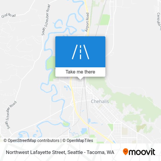 Mapa de Northwest Lafayette Street