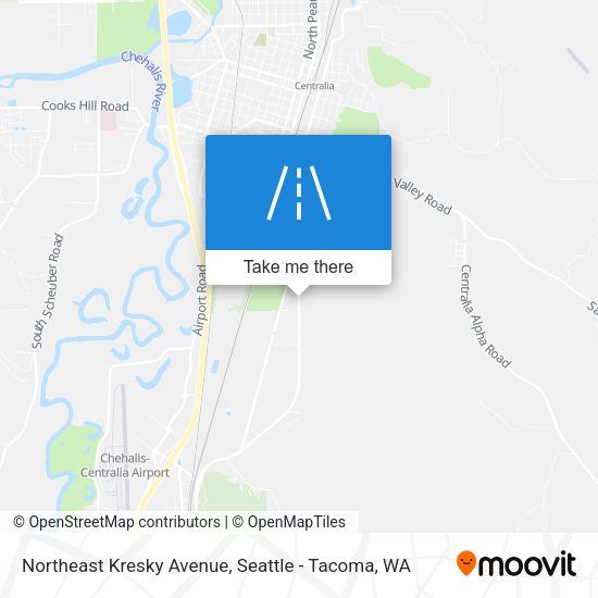 Mapa de Northeast Kresky Avenue
