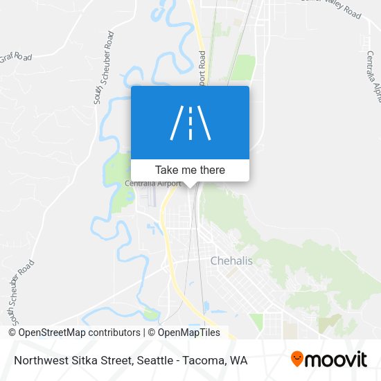 Mapa de Northwest Sitka Street