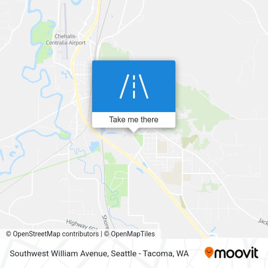 Mapa de Southwest William Avenue