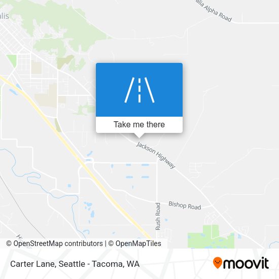 Carter Lane map