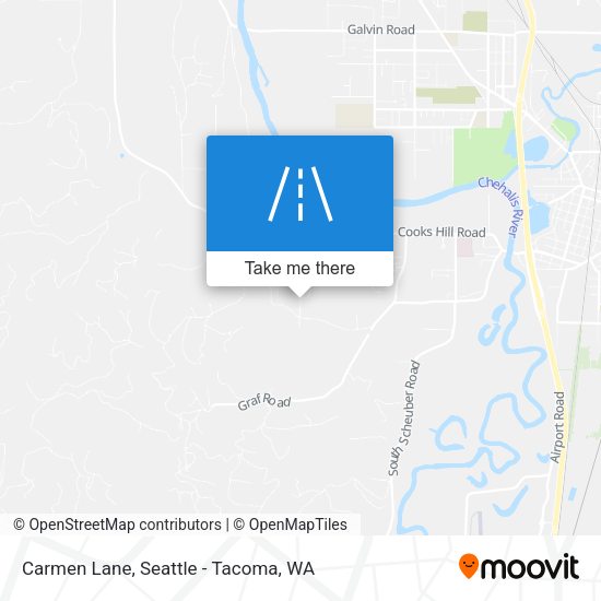 Carmen Lane map