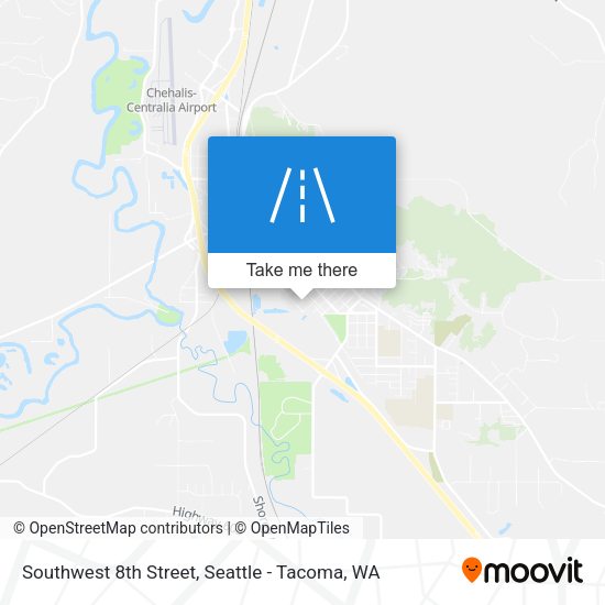 Mapa de Southwest 8th Street
