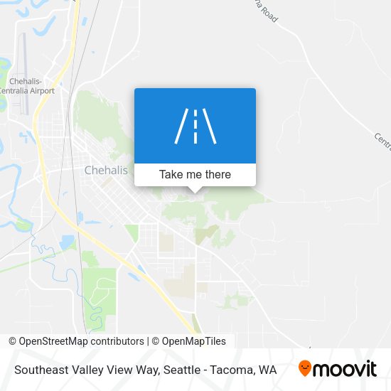 Mapa de Southeast Valley View Way