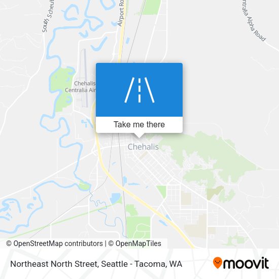 Northeast North Street map