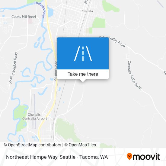 Mapa de Northeast Hampe Way