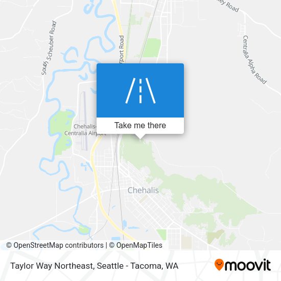Mapa de Taylor Way Northeast