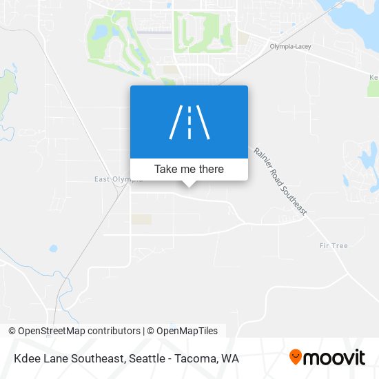 Kdee Lane Southeast map