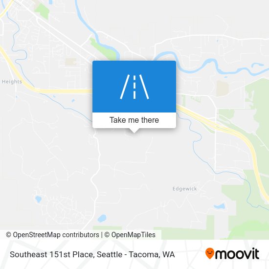 Mapa de Southeast 151st Place