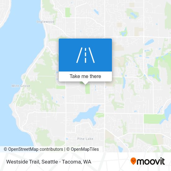 Westside Trail map