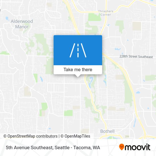 Mapa de 5th Avenue Southeast