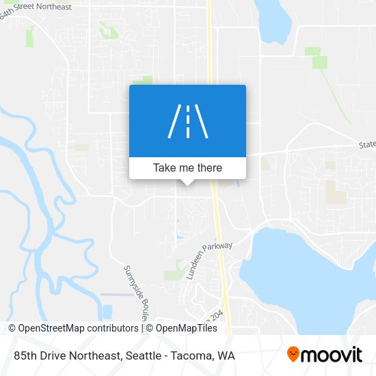 Mapa de 85th Drive Northeast