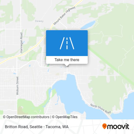 Britton Road map