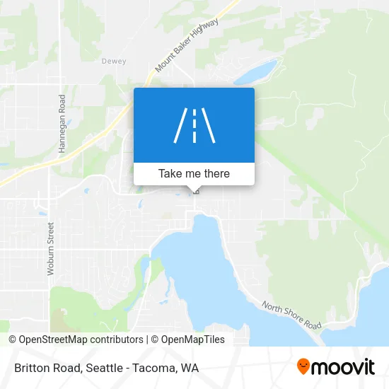 Britton Road map