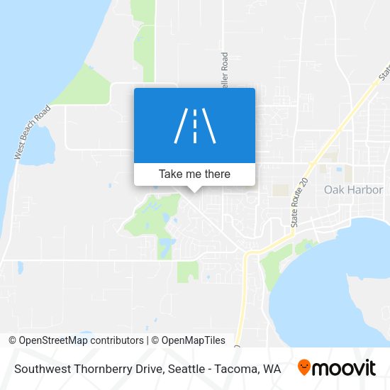 Southwest Thornberry Drive map