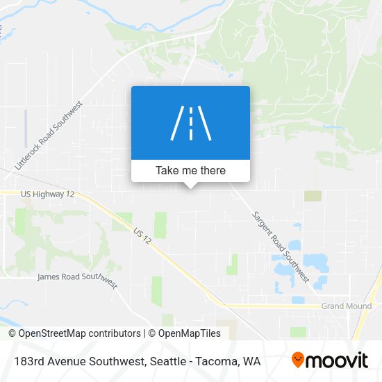 183rd Avenue Southwest map