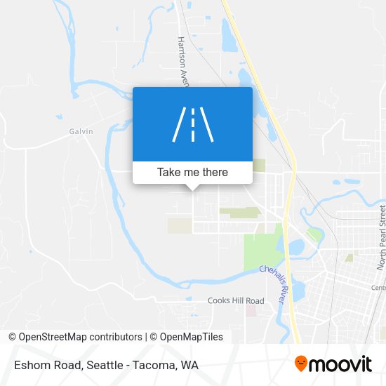 Mapa de Eshom Road