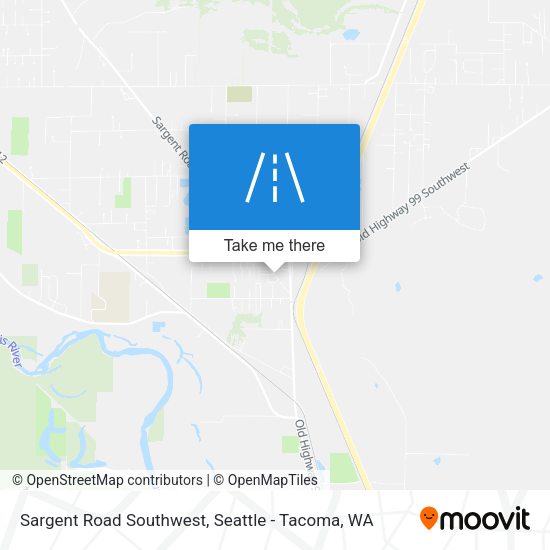 Mapa de Sargent Road Southwest