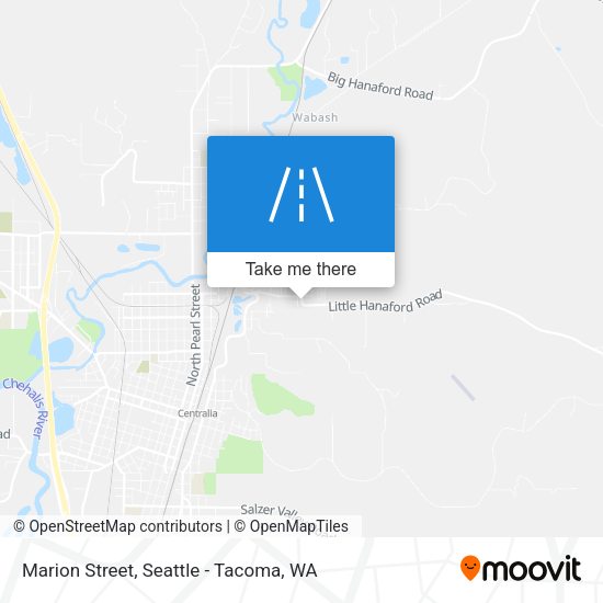 Mapa de Marion Street